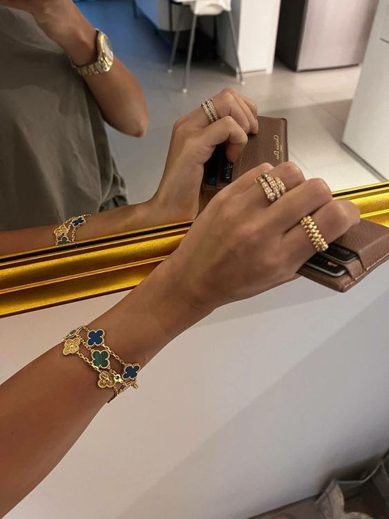 CLOVER | BLUE BRACELET